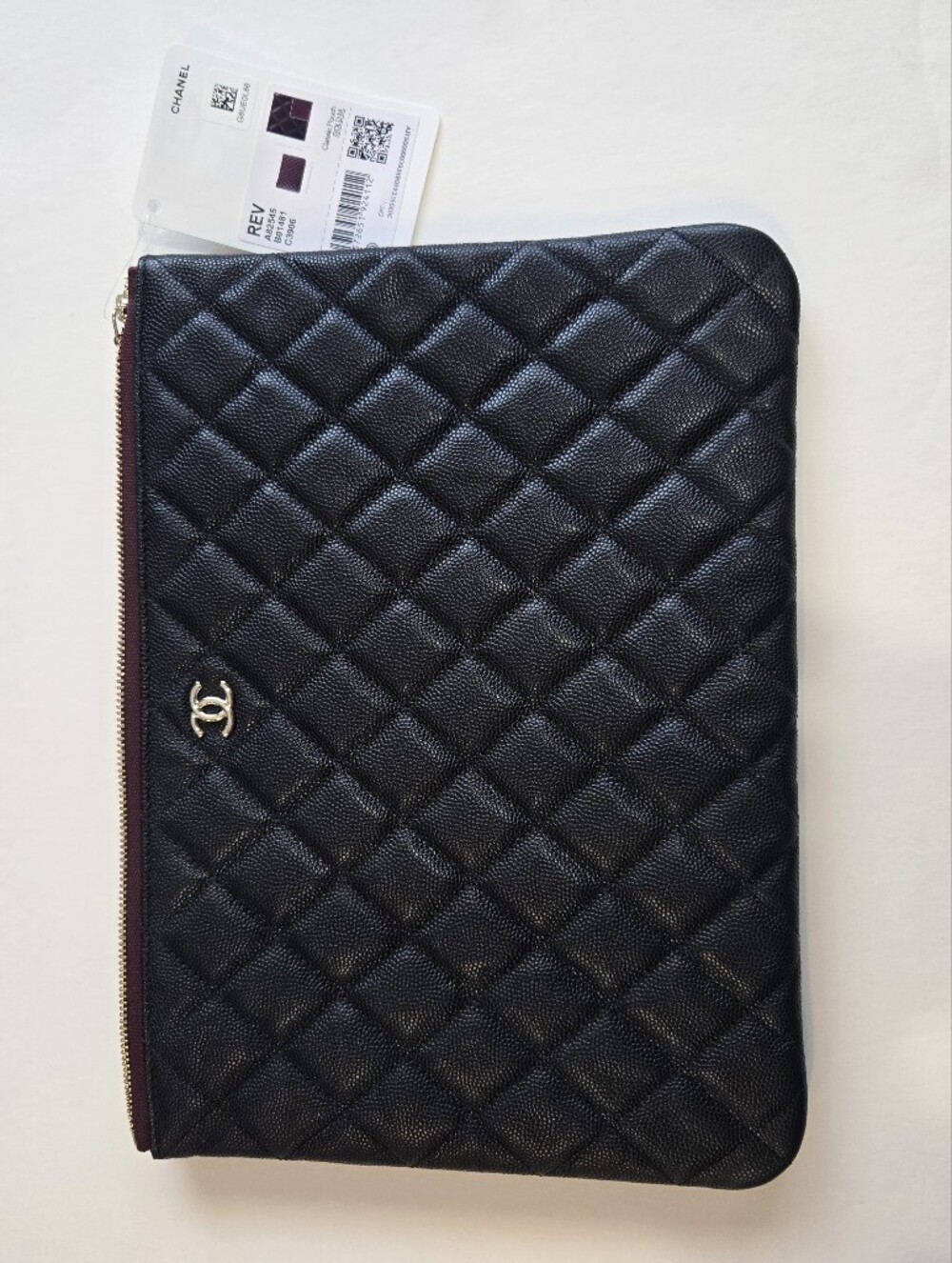 NWT Chanel Classic Zipped Pouch